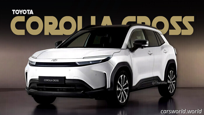 El Toyota Corolla Cross 2027 Podría Parecer Un EV Pero Pensar Como Un Prius | Carscoops
